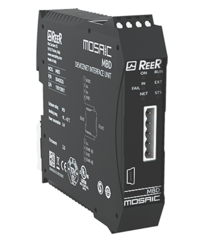 Bild på MOSAIC MBDC från Censit i kategori Säkerhets PLC