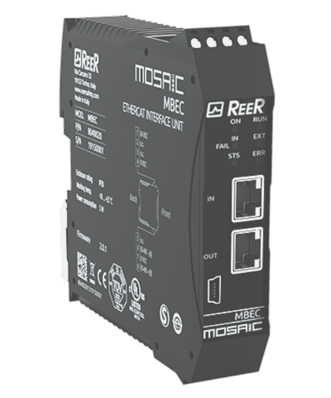 Bild på MOSAIC MBECC från Censit i kategori Säkerhets PLC