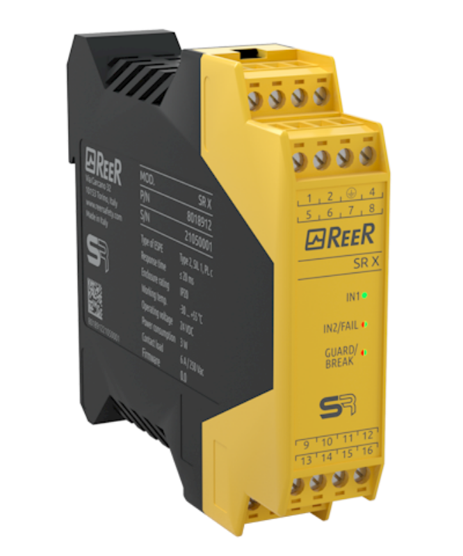 Bild på SR X från Censit i kategori Säkerhetsrelä